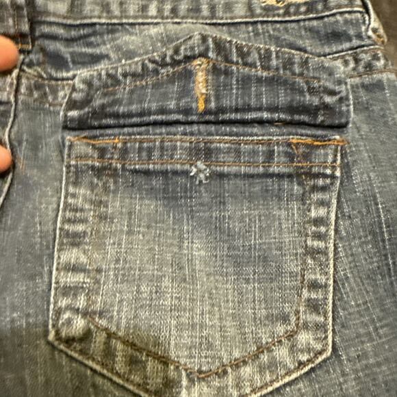 Refuge Jeans-Womens Bootcut Flare Stretch-Blue Medium Wash-Size 13S - Picture 12 of 16